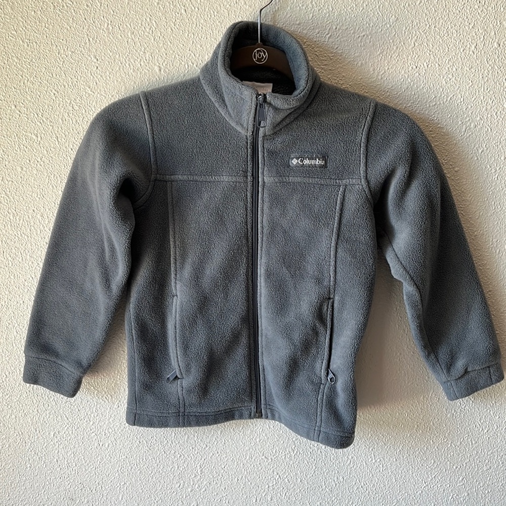 Columbia fleece full zip sweater XS